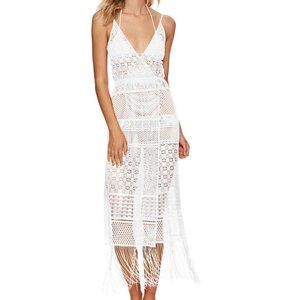Beach Bunny Sienna Maxi Dress White